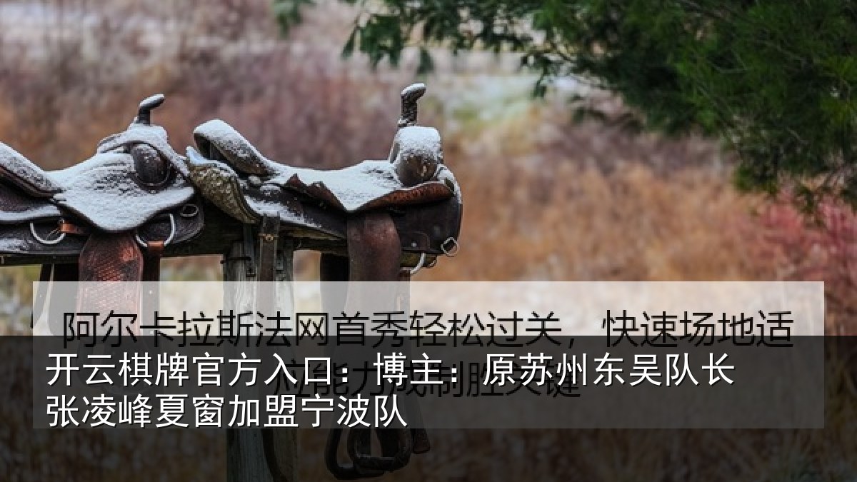 开云棋牌官方入口:博主:原苏州东吴队长张凌峰夏窗加盟宁波队